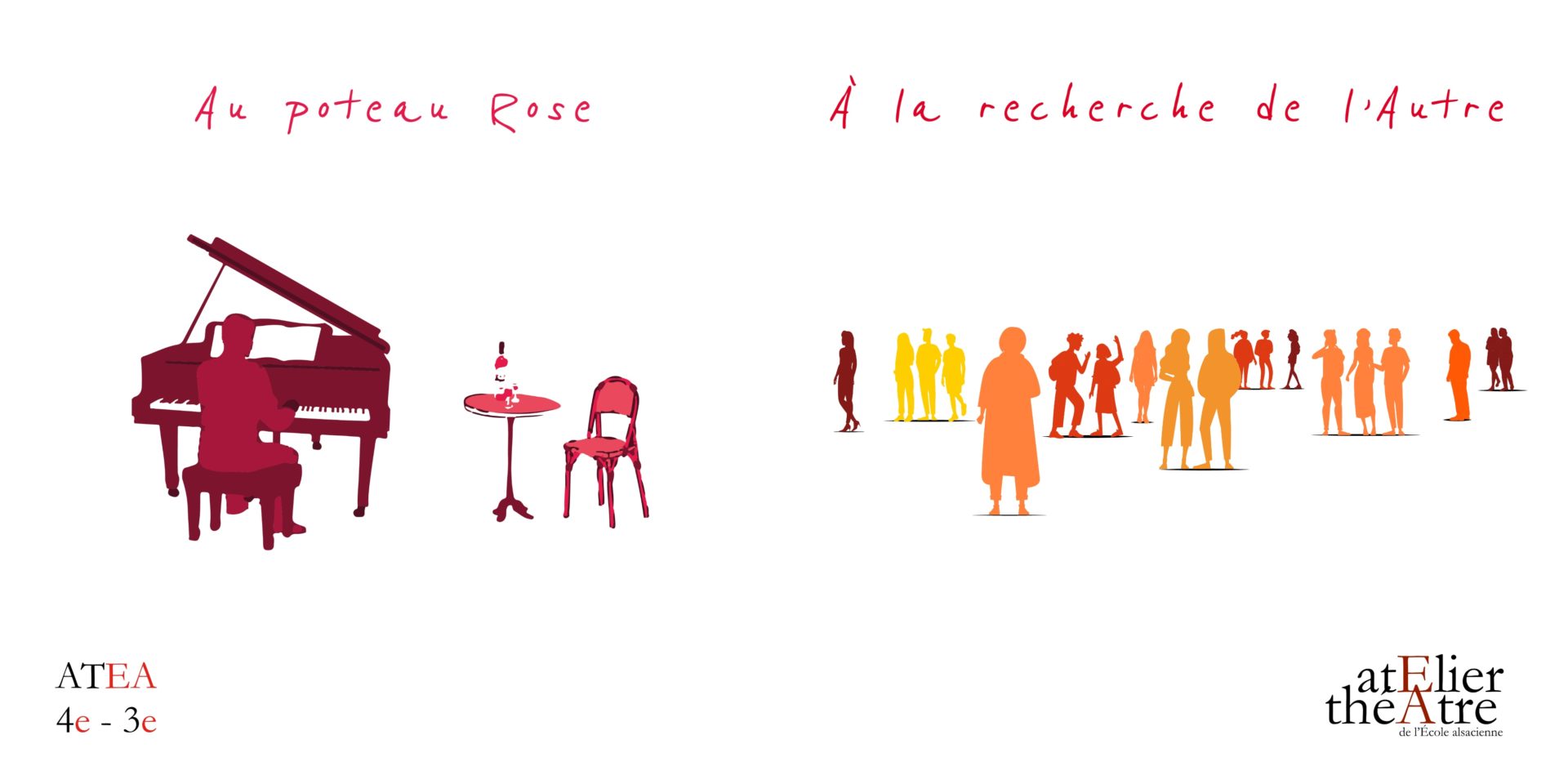 2021 – 4e/3e – Au Poteau Rose et À la recherche de l’autre